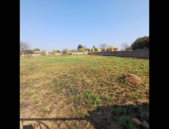 2,191M² VACANT LAND FOR SALE IN HENLEY ON KLIP